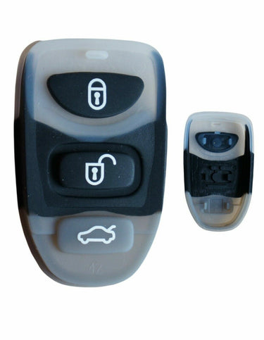 Rubber button pad for Kia Sportage Cerato Spectra 3 button remote alarm key fob